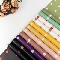 Плёнка 001361 матовая "Горох" 0,58*10 м